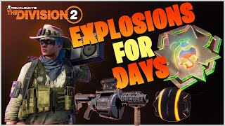 The Division 2 quotENDLESS EXPLOSIONSquot quotHOLLYWOOD GLOBAL EVENT BUILDquot quotTIP OF THE SPEARquot [upl. by Ymerej]