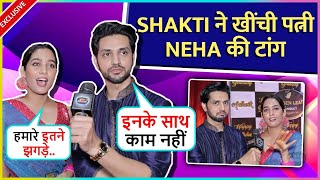 Shakti Arora Refused To Work With Wife Neha Saxena Pull Each Others Leg Says Hum Saath Kaam Nahi [upl. by Nered]