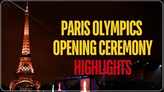 Paris Olympics 2024 Opening Ceremony Highlights French culture on display Nadal honoured and more [upl. by Asenab]