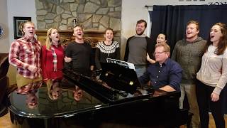 MARY POPPINS MASHUP  The LeBaron Family w Piano by DAD [upl. by Yarased]