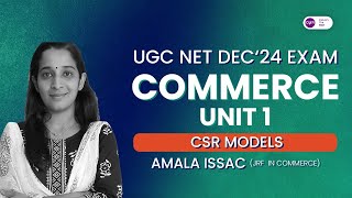 CSR Models JRF Commerce Coaching  UGC NETJRFPhD  Cyra Learnings [upl. by Baptista]