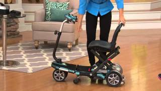 EV Rider TranSport Folding Mobility Travel Scooter [upl. by Sparks]