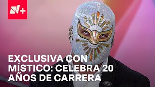 Místico habla en entrevista para Despierta sobre sus años de carrera como luchador profesional [upl. by Yerfdog]