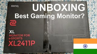 BenQ ZOWIE XL2411P Unboxing in 2020 Best 1080p 144Hz 1ms gaming monitor [upl. by Cherida]