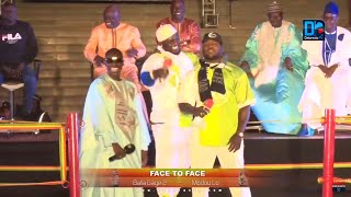 Face to Face Balla Gaye 2 vs Modou Lo  La prestation de pape diouf [upl. by Aciras]