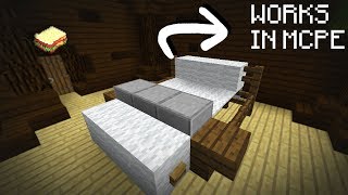 Minecraft MCPE  How to make an Industrial Loom [upl. by Adamik]