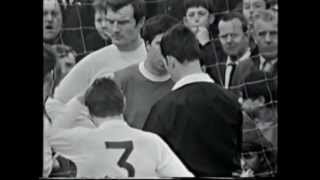 196869 Arsenal v Leeds United  Gary Sprake punches Bobby Gould [upl. by Yul]