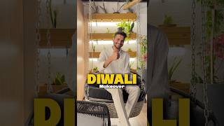 Diwali makeover l Diwali decoration ideas at home l Diwali floor seating makeover diwalimakeover [upl. by Neirbo]