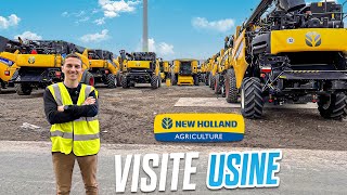 VISITE DE L’USINE DE MOISSONNEUSE NEW HOLLAND [upl. by Lirpa]