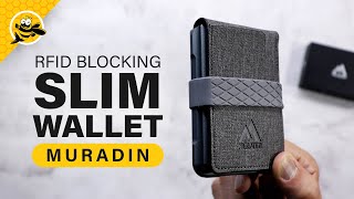 MURADIN Tactical Bifold Slim Wallet w RFID on Amazon  Is It Worth It [upl. by Aleta]