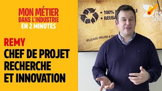 Guide des métiers spécial Industrie  Chef de projet Recherche et innovation [upl. by Osnofedli]