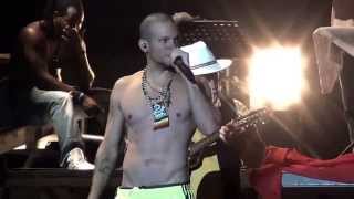 CALLE 13 quotLatinoamericaquot en vivo chile 692011 [upl. by Imoyaba]