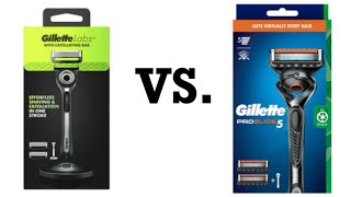 Gillette Fusion Proglide VS Gillette Labs Exfoliating Bar [upl. by Caasi684]