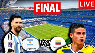 Final Copa América 2024 Argentina vs Colombia partido completo [upl. by Nevet]