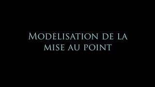 Modélisation de la mise au point en optique [upl. by Luigi627]