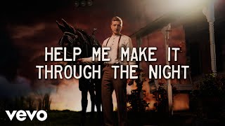 Tyler Childers  Help Me Make It Through the Night Lyric Video [upl. by Milly]