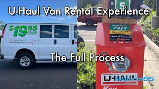 UHaul Van Rental Experience  The Full Process [upl. by Tomasina]