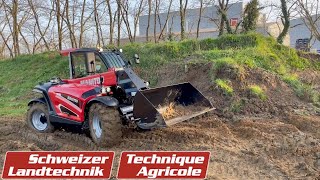 Manitou «ULM 415 H» Ultraleichter Teleskoplader [upl. by Procter]