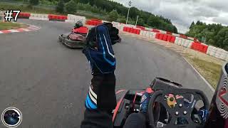 Kart Crash compilation 2022  onboard camera [upl. by Ladnik]