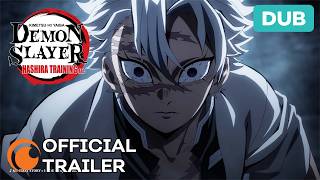 Demon Slayer Kimetsu no Yaiba Hashira Training Arc  DUB TRAILER [upl. by Daniyal]