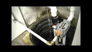 Backup Sump Pump Install [upl. by Eseekram]