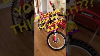 WHEN LSGEORGE BRINGS HIS BIKE IN THE HOUSE THE LOVE FOR DIRTBIKE bike dirtbike fun lsgeorge [upl. by Aibar]