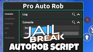 Roblox Jailbreak Autorob Script Hack  Mobile amp PC  Get 20k Under Minutes [upl. by Anihpled465]