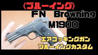 【ブルーイング】ＦＮ Ｍ1900 エアコキ ブルーイングカスタム 分解組立 [upl. by Shaefer]