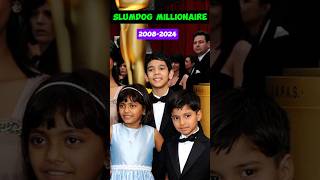 SLUMDOG MILLIONAIRE 😭📽️Cast then and now ⚡How They Changed in 2024 cinema youtubeshorts [upl. by Ifen]