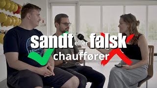 Sandt eller falsk Er chauffører usunde [upl. by Dahsraf]