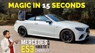 Mercedes AMG E53 4Matic Cabriolet  Luxury Performance [upl. by Mannie]