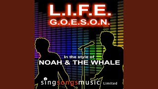 LIFEGOESON In the style of Noah And The Whale [upl. by Attecnoc886]