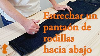 Estrechar un pantalón de rodilla hacia abajo [upl. by Perice]