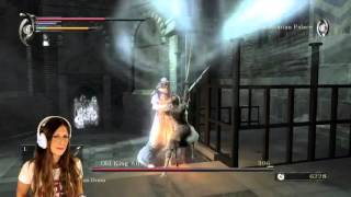 Demons Souls  Old King Allant Boss Fight [upl. by Sosthena]