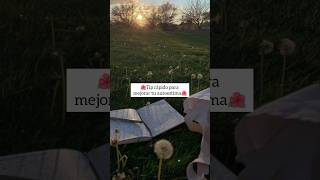 ⚘️Tip rápido para mejorar tu autoestima ⚘️ glowup [upl. by Basia]