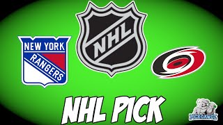 Carolina Hurricanes vs New York Rangers 5524 NHL Free Pick  NHL Betting Tips [upl. by Namajneb]