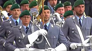 Preußens Gloria Marsch Gelöbnis 20 Juli 2023 Stabsmusikkorps der BundeswehrWachbataillon BMVg [upl. by Bull]