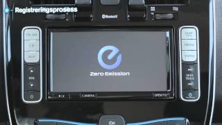 Nissan LEAF CARWINGS Registrering [upl. by Dosh]