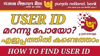 How to Find PNB User ID  PNBOne user id forgot  How to Find Forgotten Punjab National Bank User ID [upl. by Libbie830]