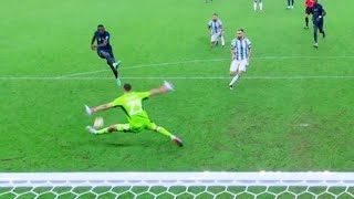 Emiliano Martinez Argentina Goalkeeper Best Save  World Cup Final 2022 vs France [upl. by Neerom]