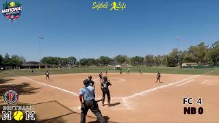 12U PGF Nationals Firecracker Medina Martinez RampB vs NW Bullets Dawson August 3 2023 [upl. by Yrrol]