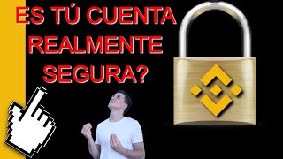 🔒 Binance Seguridad CONFIGURACIÓN [upl. by Marlow138]