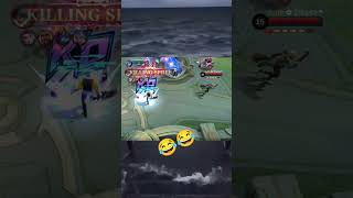 Disappeared in ONE sec 😂 mlbb mobilelegends [upl. by Daryl]