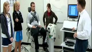 Isokinetic muscle testing using the Biodex System 4 [upl. by Eceinwahs252]