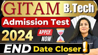 💥GAT Exam 2024 Full Details🤩GITAM Engineering Entrance Examination📢 BTech2024 GAT2024 GITAM [upl. by Willa]