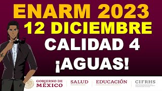 ALERTA MAXIMA 12 DE DICIEMBRE ENARM 2023 SELECCION DE ESPECIALIDAD [upl. by Adnert]