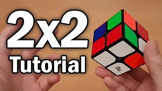 Learn How to Solve a 2x2 Rubiks Cube Beginner Tutorial [upl. by Moore]