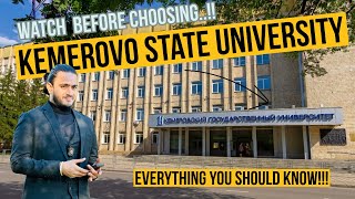 ‼️WATCH BEFORE CHOOSING KEMEROVO STATE UNIVERSITY ‼️  DrDevPatel [upl. by Nagad]