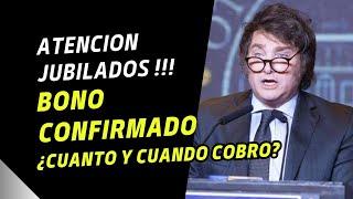 📢 ¡Atención ➤ BONO CONFIRMADO Enero y Febrero 2024 Jubilados y Pensionados [upl. by Javler]