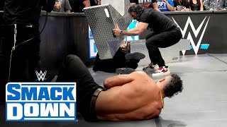 Roman Reigns tears apart Solo Sikoa and The Bloodline SmackDown Aug 9 2024 [upl. by Neelyk]